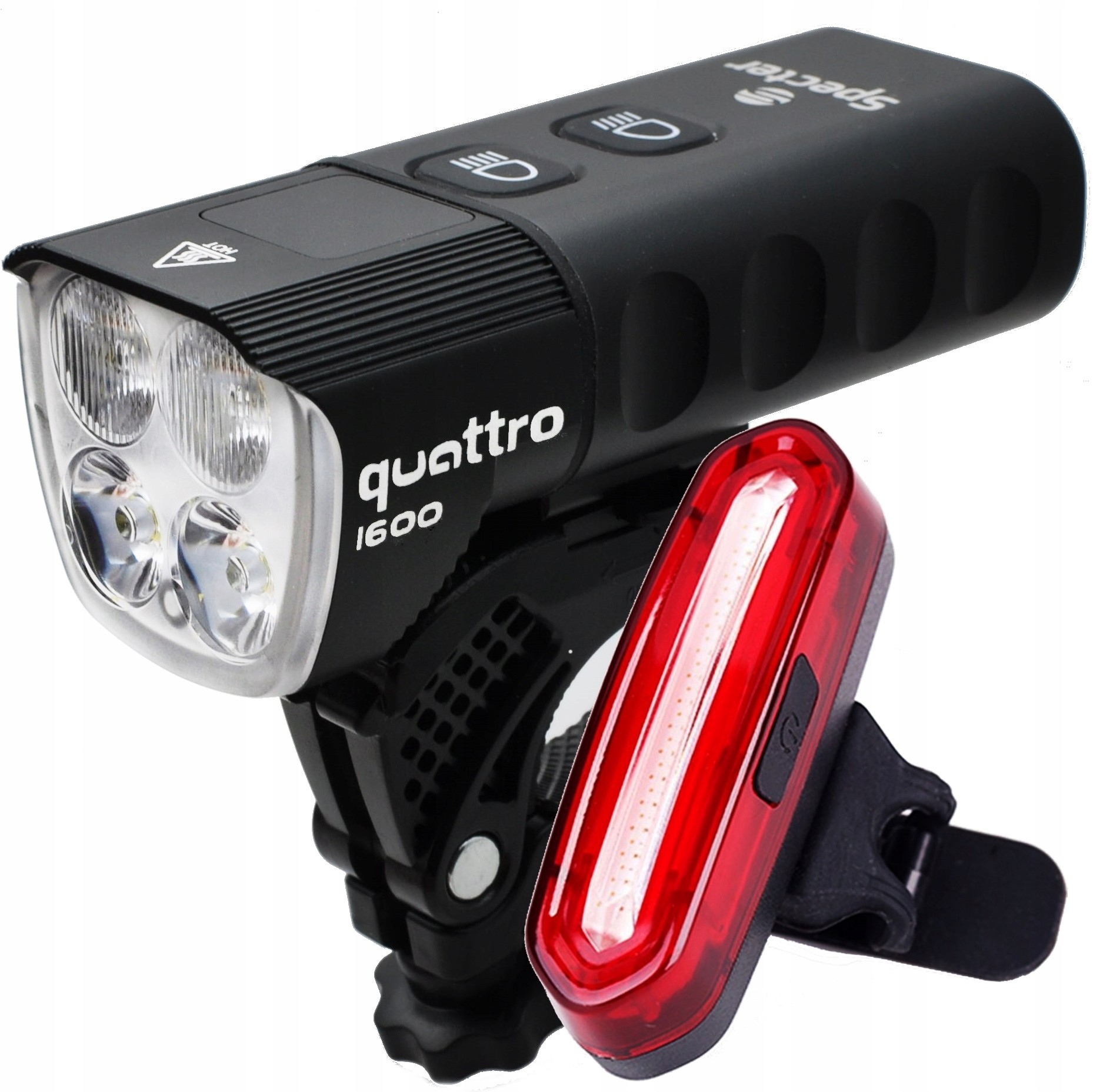 Lampka rowerowa przednia Specter quattro 1600 lm