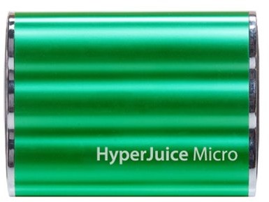 HyperMac hypermac HM 36 Micro zewnętrzna bateria litowo-jonowa wielokrotnego ładowania (3600 mAh) do modelu Apple iPhone/iPod/iPad Zielony 6941921143657