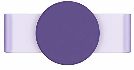 PopSockets PopSockets: PopGrip Slide klips bazowy z uchwytem do telefonu PopGrip z wymiennymi krążkami PopTop, kompatybilny z iPhone'a Silikonowe etui - iPhone 11 Pro - Fierce Violet 701114