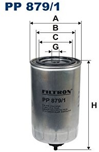 Zdjęcia - Pozostałe do motocykli Filtron Filtr paliwa  PP 879/1 