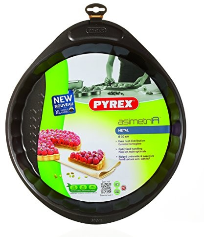 Pyrex asimetria forma do ciasta/quiches/pie/forma do tarty (nowy produkt do 2014), 30 cm AS30BN0/6146