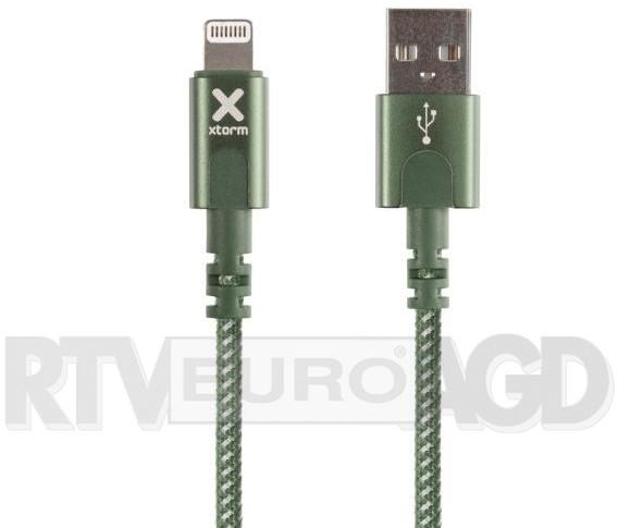 XTORM kabel USB Lightning 1m zielony