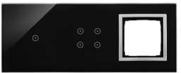 Simon Panel dotykowy Simon 54 Touch DSTR3140/74 3 moduły 1 pole dotykowe 4 pola dotykowe otwór na osprzęt Simon 54 księżycowa lawa DSTR3140/74