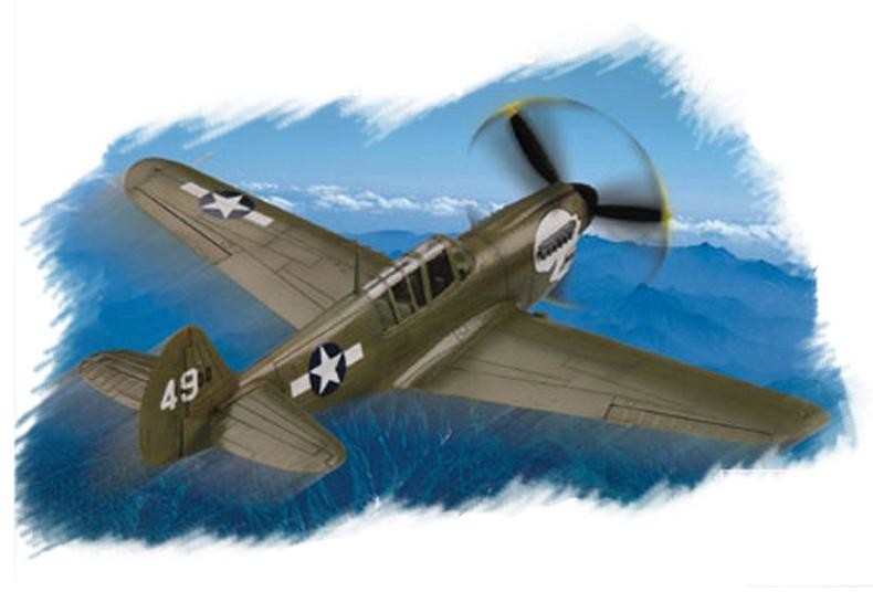 Hobby Boss Samolot myśliwski Curtiss P-40N Warhawk 80252