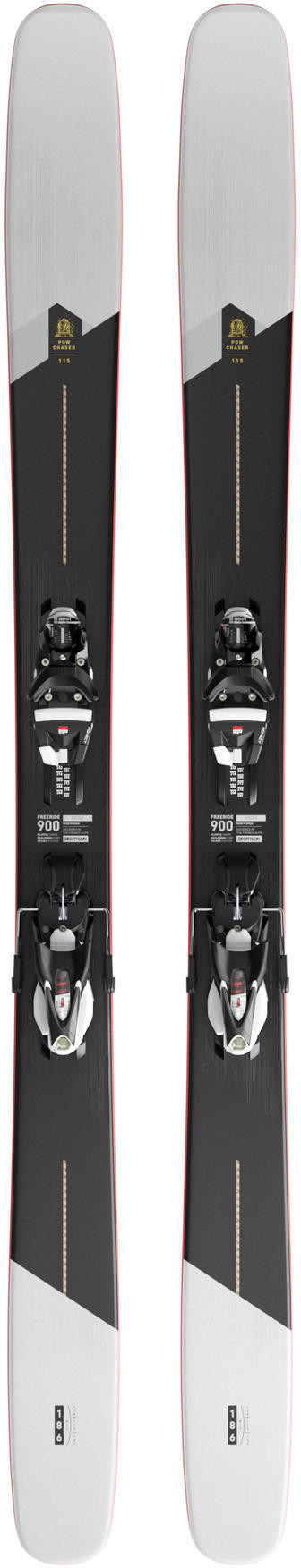 WEDZE Narty FREERIDE z wiązaniami FR 900 POW CHASER 115 unisex  3608449830270