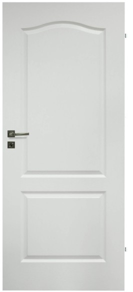 Drzwi pełne Archi 90 prawe białe lakierowane IND19_SW1020W