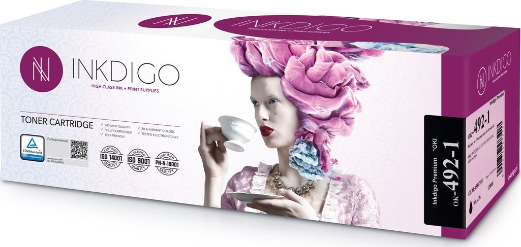 Inkdigo Inkdigo Toner INKDIGO OKI B 432/492 czarny 12000 str