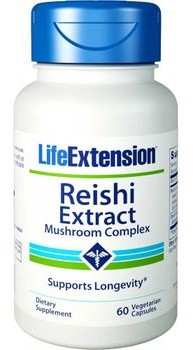 Life Extension Kompletny Wyciąg z Grzybów Reishi 60 kapsułek | Life Extension 01708