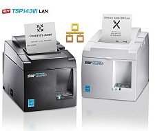 Star Micronics tsp143iiilan Direct Thermal POS Printer 203 X 203dpi White  POS/Mobile Printers (Direct Thermal, POS Printer, 250 MM/S, 203 X 203 DPI, 58/80,,,,, 10,100 Mbit/s) 39472090