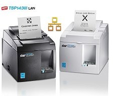 Star Micronics tsp143iiilan Direct Thermal POS Printer 203 X 203dpi White  POS/Mobile Printers (Direct Thermal, POS Printer, 250 MM/S, 203 X 203 DPI, 58/80,,,,, 10,100 Mbit/s) 39472090