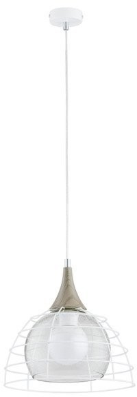 Keter lighting Lampa sufitowa IDAGO WHITE 122 śr. 30cm KL-122