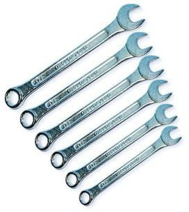 Besttool KLUCZE PŁASKO-OCZKOWE 10-17 mm WS 6 sztuk 312060