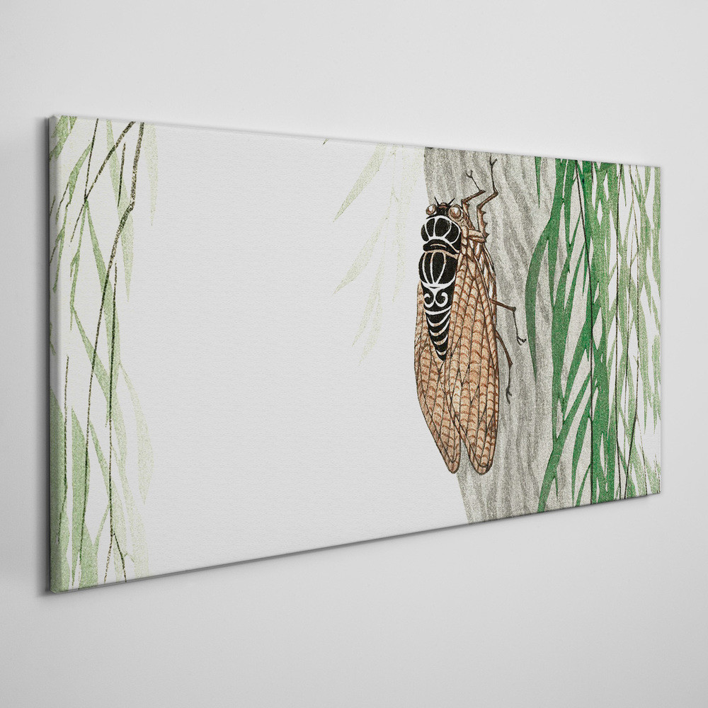 PL Coloray Obraz na Płótnie Drzewo Liście Owad Azjatycki 120x60cm