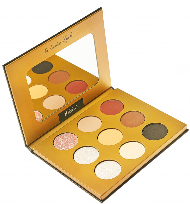 Ibra Ibra - MAKE UP PALETTE BY EWELINA ZYCH - Paleta 9 do cieni powiek IBRUBZ9PO
