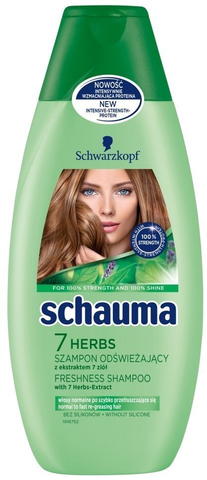 Schwarzkopf Schauma Szampon do włosów 7 Herbs 400ml 20561
