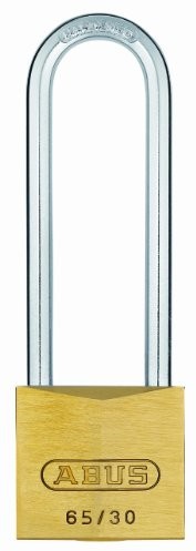 Abus ABUS 12293 Kłódka 60 MM długimi zausznikami z mosiądzu z 6301 równocześnie zamykający 12293