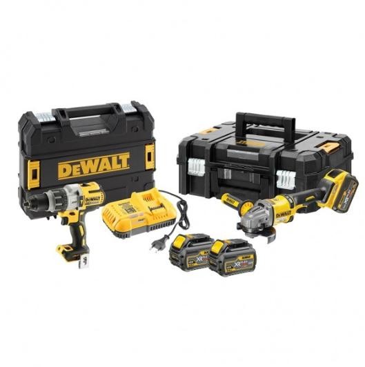DeWalt Zestaw szlifierek kątowych