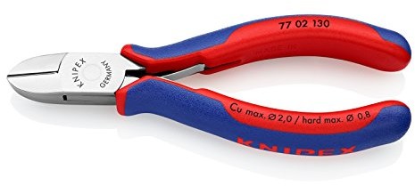 Knipex 77 02 130 szczypce boczne 130 MM elektronicznych, durchgesteckt 77 02 130