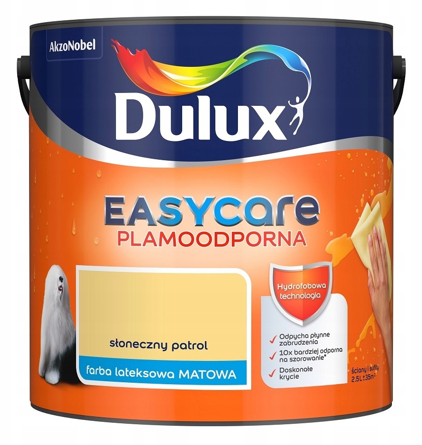 Dulux Dulux Easy Care- farba, kol. Słoneczny Patrol 2.5l