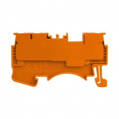 Geberit DEGSON szynowa 1,5mm2 1P 3-przewodowa zacisk push-in pomarańczowa DS1.5-TW-01P-15-00A(