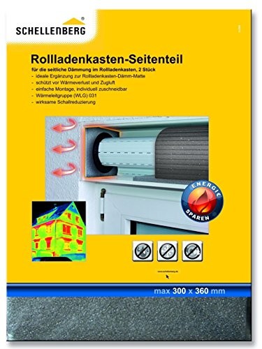 Schellenberg izolacji 66272 skrzynka rolet  część boczna 30 x 36 cm/15 MM