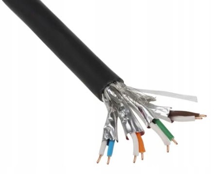 Belden Skrętka przemysłowa Cat 7 czarna 100 m