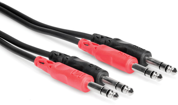 Hosa Hosa CSS-204 Kabel 2 x TRS 6.35 - 2 x TRS 6.35 4m