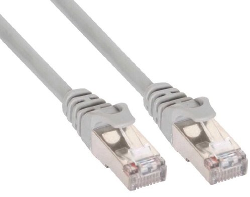 InLine Przewód krosowy Intos 100 Mbit Patchkabel KAT5E Szary S/FTP, 50.0 m 72555