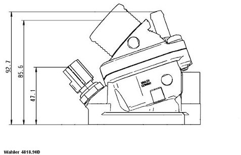 Wahler Termostat, środek chłodzący 4818.90D