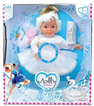 Anek Lalka Molly Balerina biała