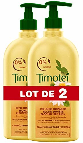 Timotei Blond Light Shampoo, 750 ml, 2 sztuki