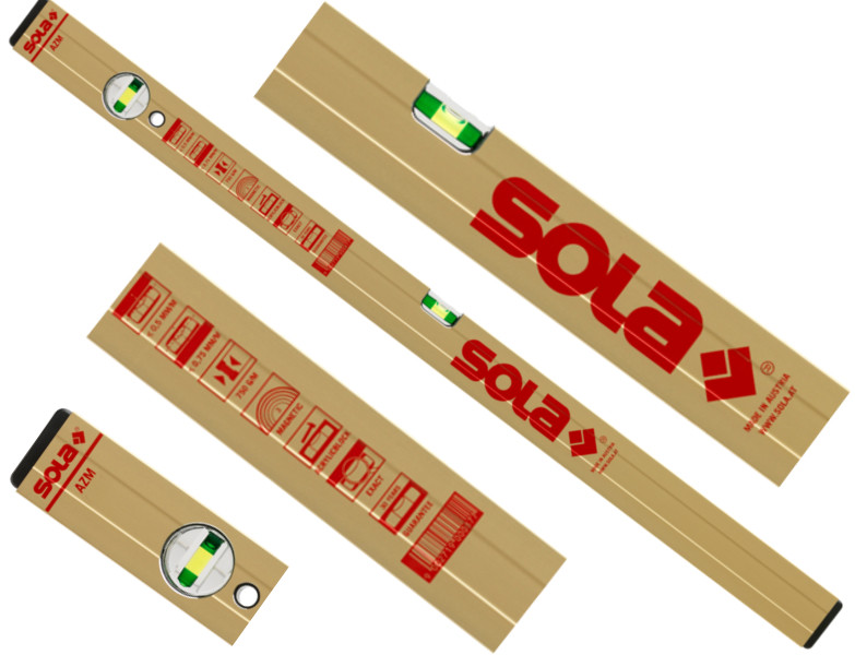 Sola Poziomica Azm 40cm Z Magnesem Aluminiowa