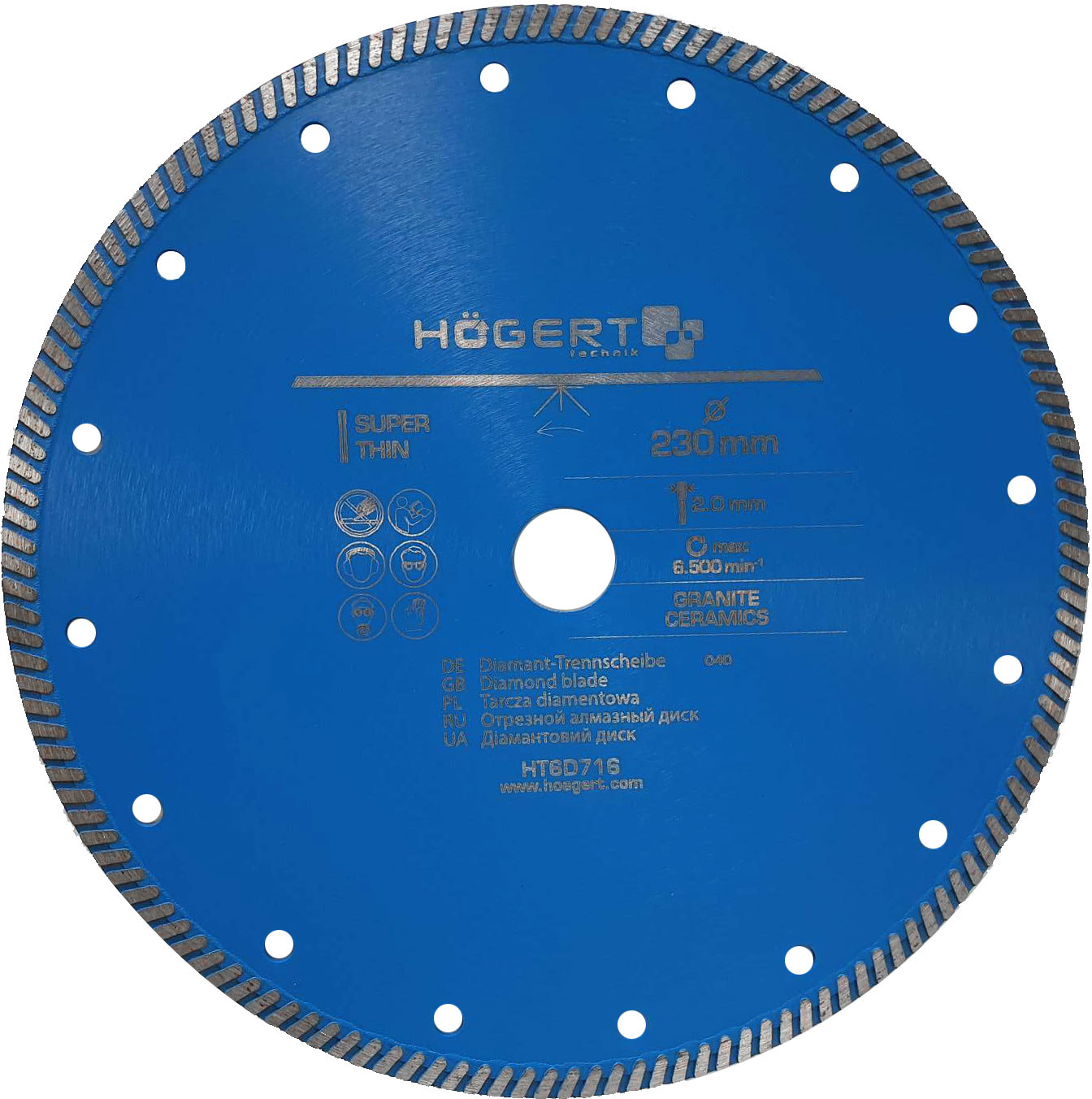 Tarcza Diamentowa Betonu Geresu Super Thin 230 mm