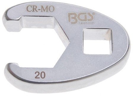 BGS wkładka kluczy 20 MM hahnenfuss, 12,5 MM, 1/2 cala, 1757  20