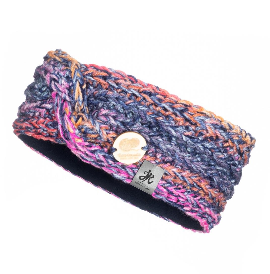 Pleciona opaska na głowę Handmade