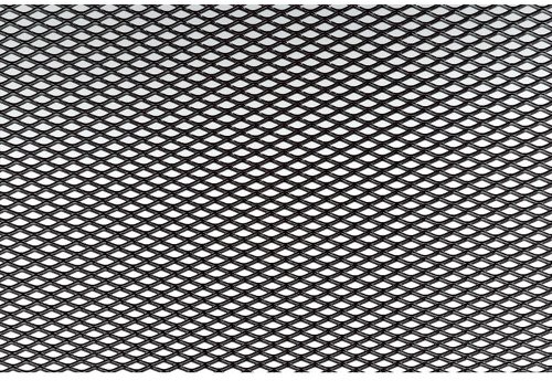Simoni Racing Simoni Racing GSA/7N bardzo wąska siatka aluminiowa rozmiar 125 x 20 cm, czarna GSA/7N