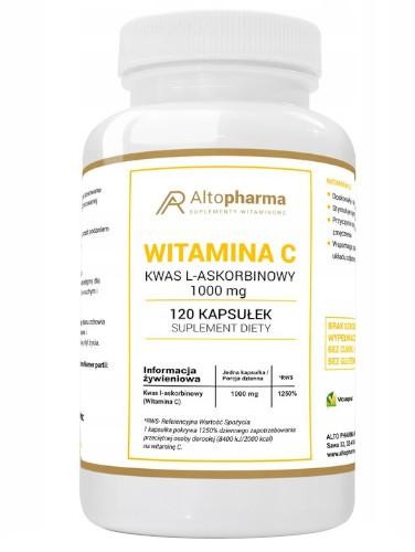 Altopharma Witamina C 1000 mg 120 kapsułek 1146121