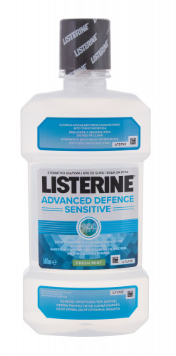 Listerine Listerine Mouthwash Advanced Defence Sensitive Fresh Mint płyn do płukania ust 500 ml unisex