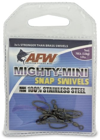 American Fishing Wire Mighty-Mini krętlik (100% stal szlachetna) 0