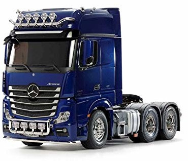 Tamiya 56354 Mercedes-Benz 1:14 RC MB Actros 3363 Pearl Blue przód, niebieski 56354