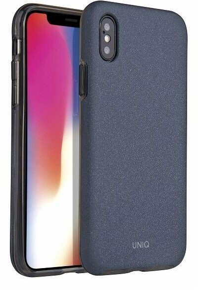 Uniq etui Lithos iPhone X/Xs niebieski /azure blue Uni000185