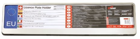 Sumex sumex mat8000 ABS kennzeichenhalterung EU, chrom MAT8000