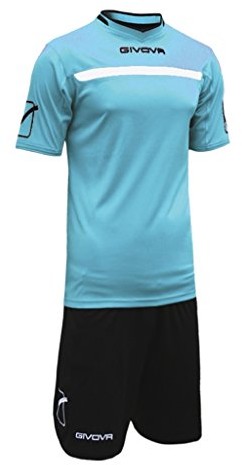 GIVOVA Kit One T-Shirt + Shorts Fussball męski, xxs KITC58