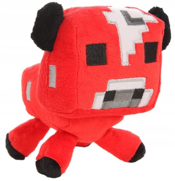 Minecraft Grzybowa Krowa Pluszak Maskotka Figurka