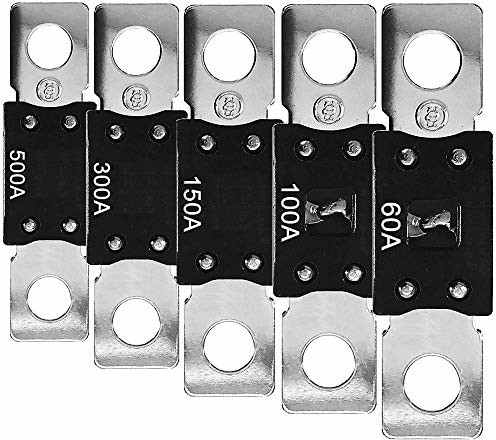 Grene Offgridtec Offgridtec Zestaw 5 bezpieczników 80A 32V MEGA-Fuse 010076