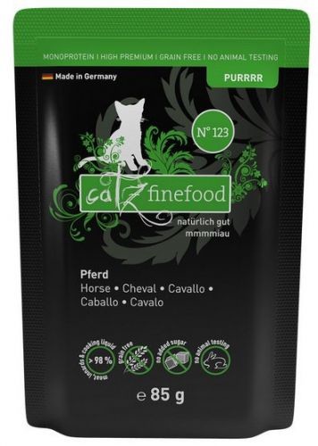 Catz Finefood Purrrr N.123 Konina saszetka 85g 4260379447844