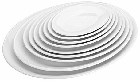 Lacor 62759 owalna płyta ze Melamine 458 X 348 X 30 MM 62759