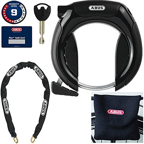 Abus ABUS 5950 nr Pro Shield Plus + 6 KS/85 + st5950 zapięcie rowerowe, Black, One Size 79230-4