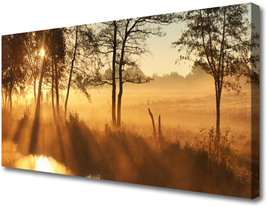 PL Tulup Obraz na Płótnie Drzewa Natura 140x70cm