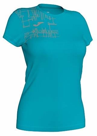 Joma Damska koszulka Elite VIII Running Night turkusowy S 901419